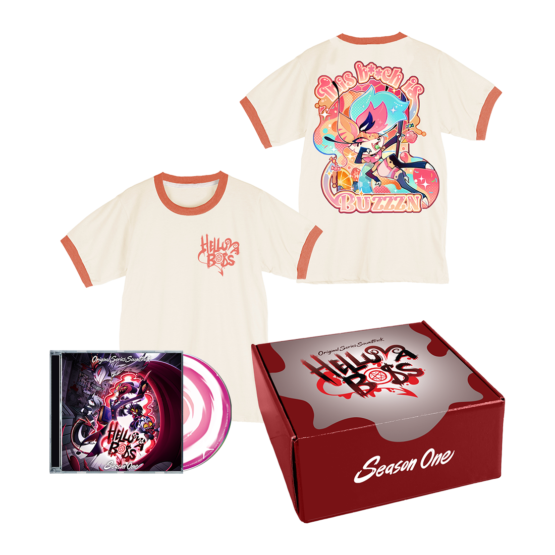 Helluva Boss: Season 1 (Original Soundtrack) - T-Shirt Box Set