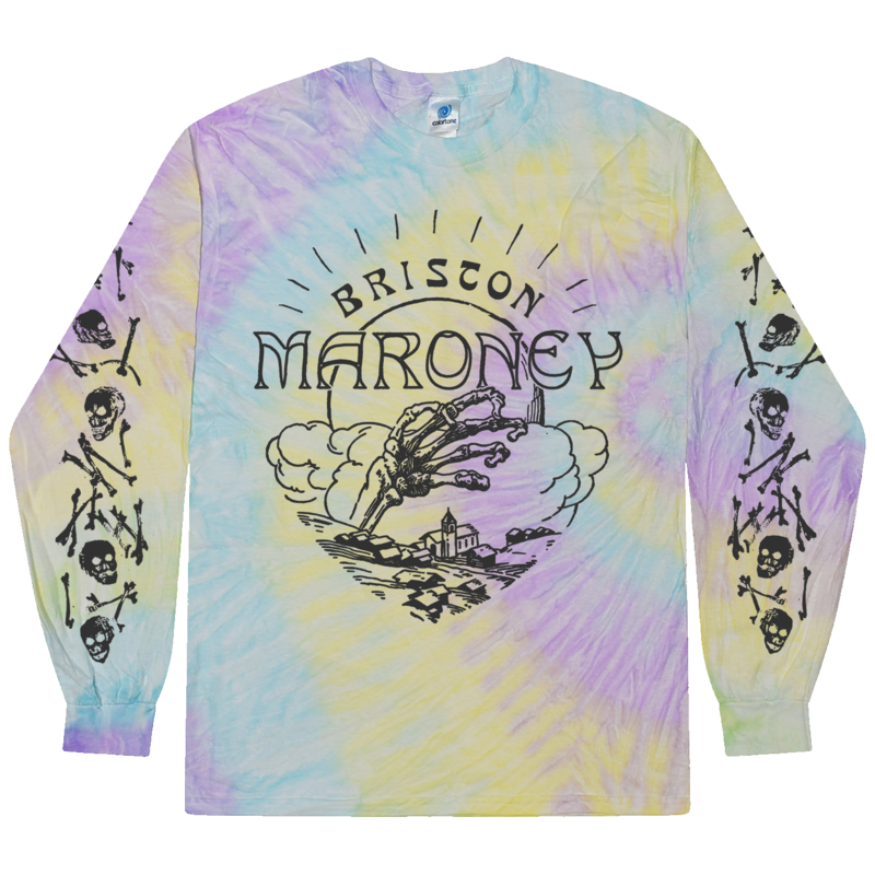 Skull Town Tie Dye Long Sleeve