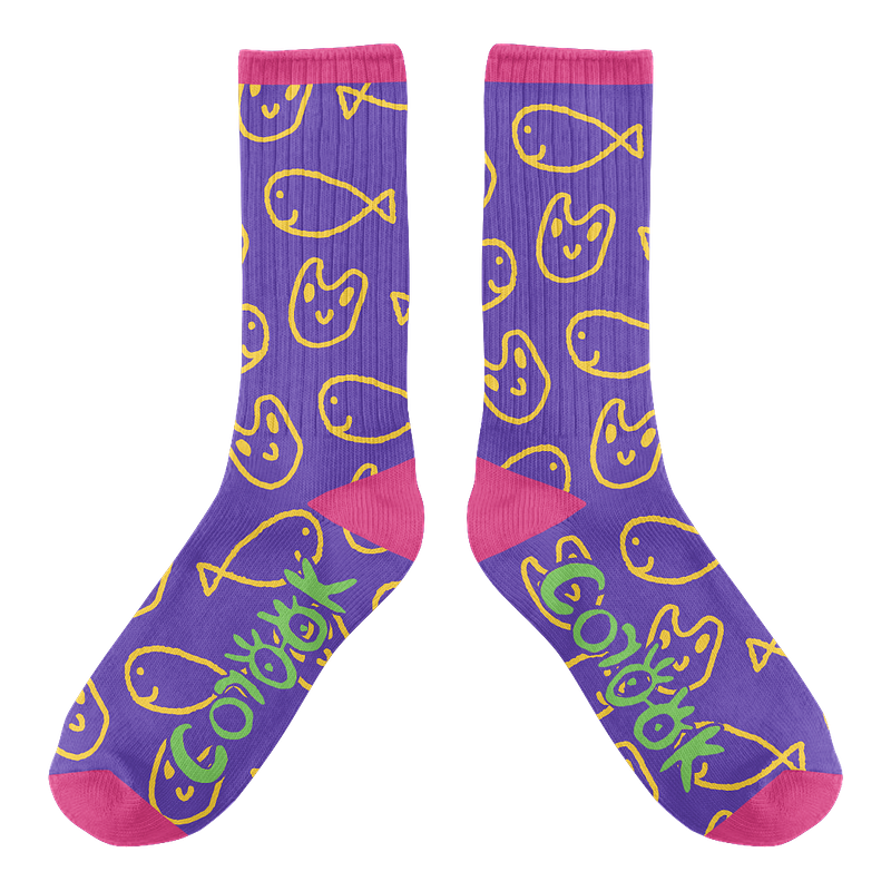 Sketch Art Socks