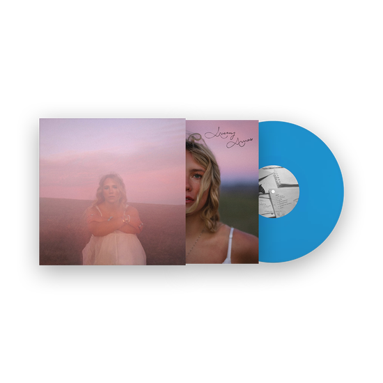 let go letters signed sky blue vinyl