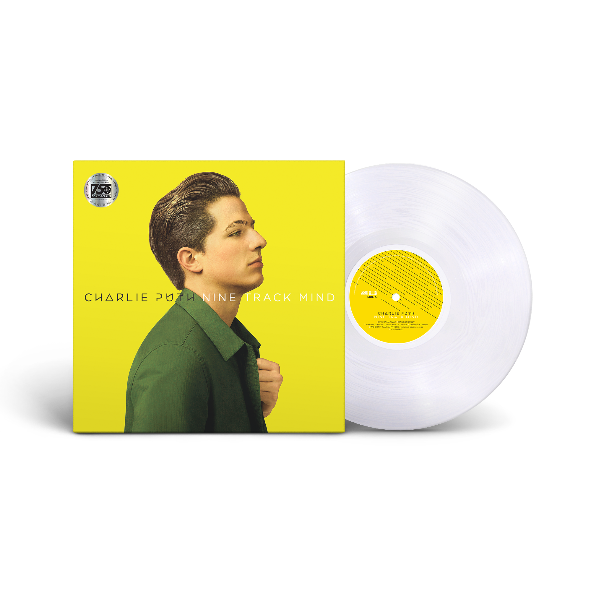 Charlie Puth Nine Track MindレコードLP 期間限定盤 Nine Track Mind Clear Vinyl – Warner Music Store