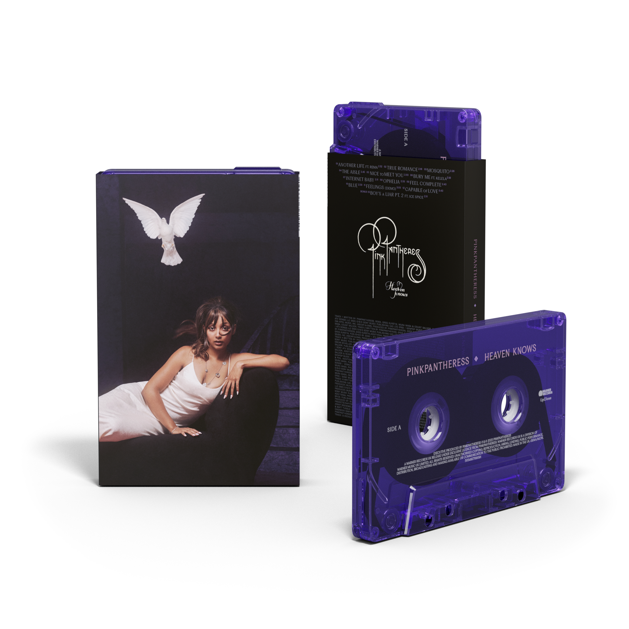 Heaven Knows' Transparent Purple Cassette – Warner Music Store