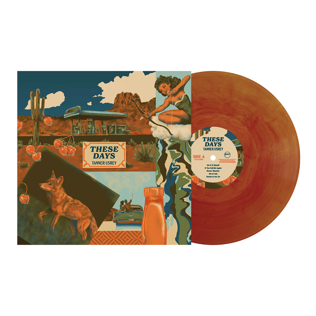 ‘These Days’ Orange Blend Vinyl