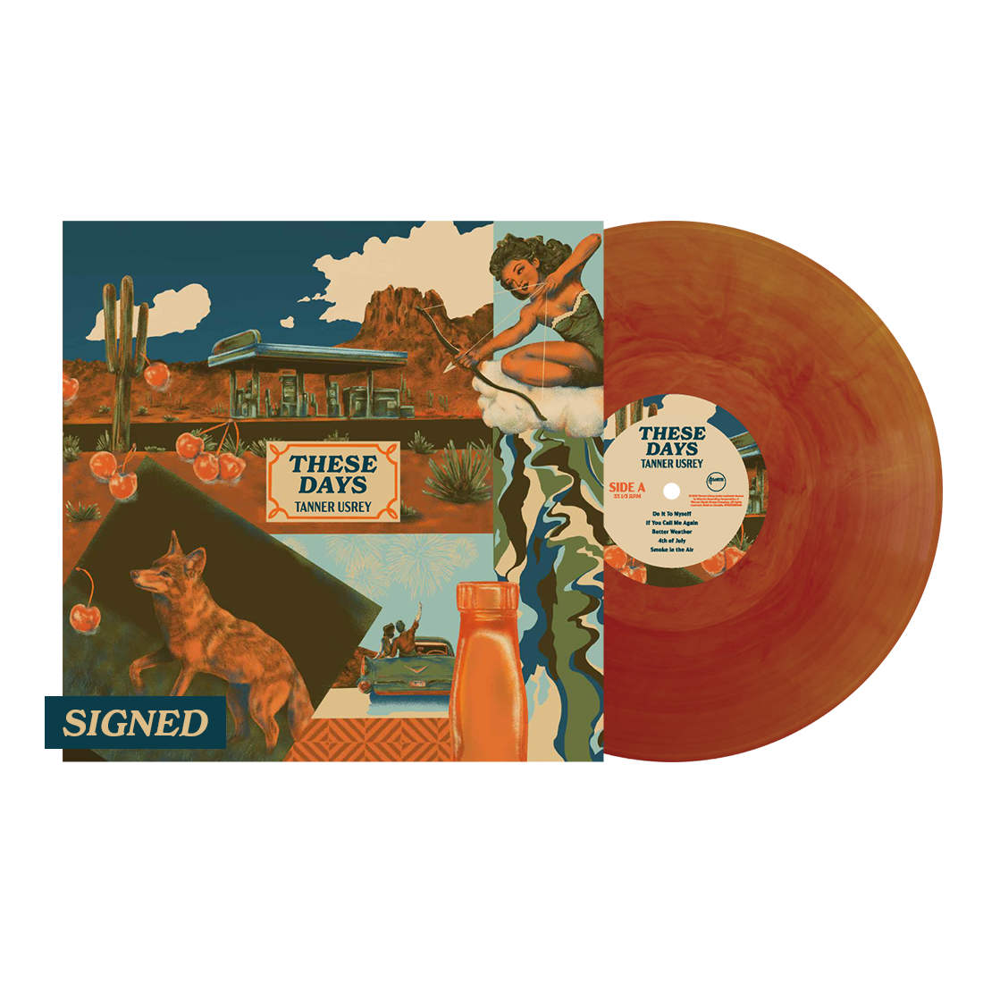 ‘These Days’ Orange Blend Vinyl (Signed)