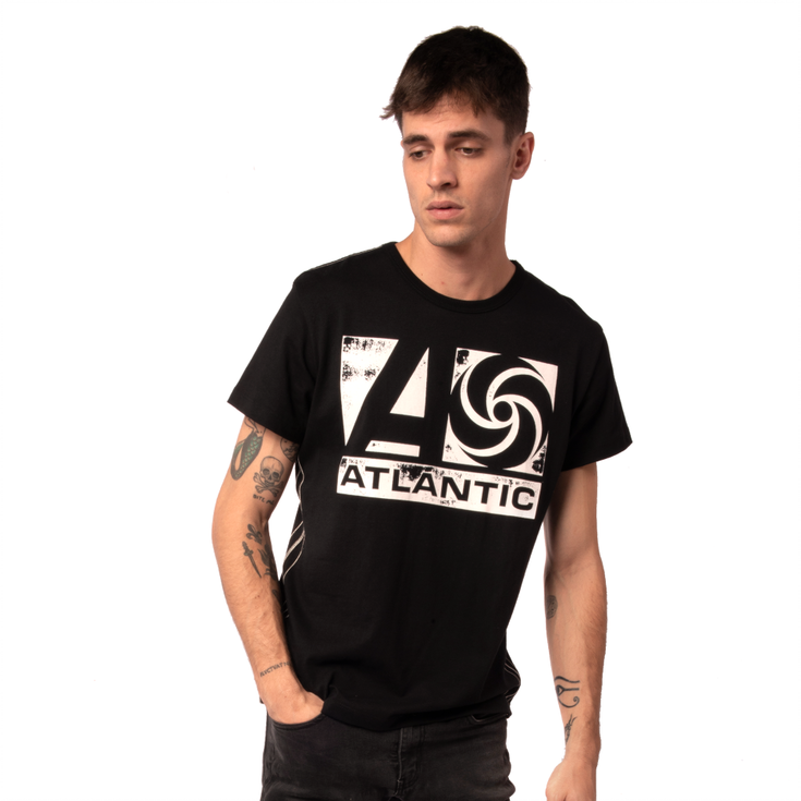 Atlantic Records Logo T-Shirt (Black & White)