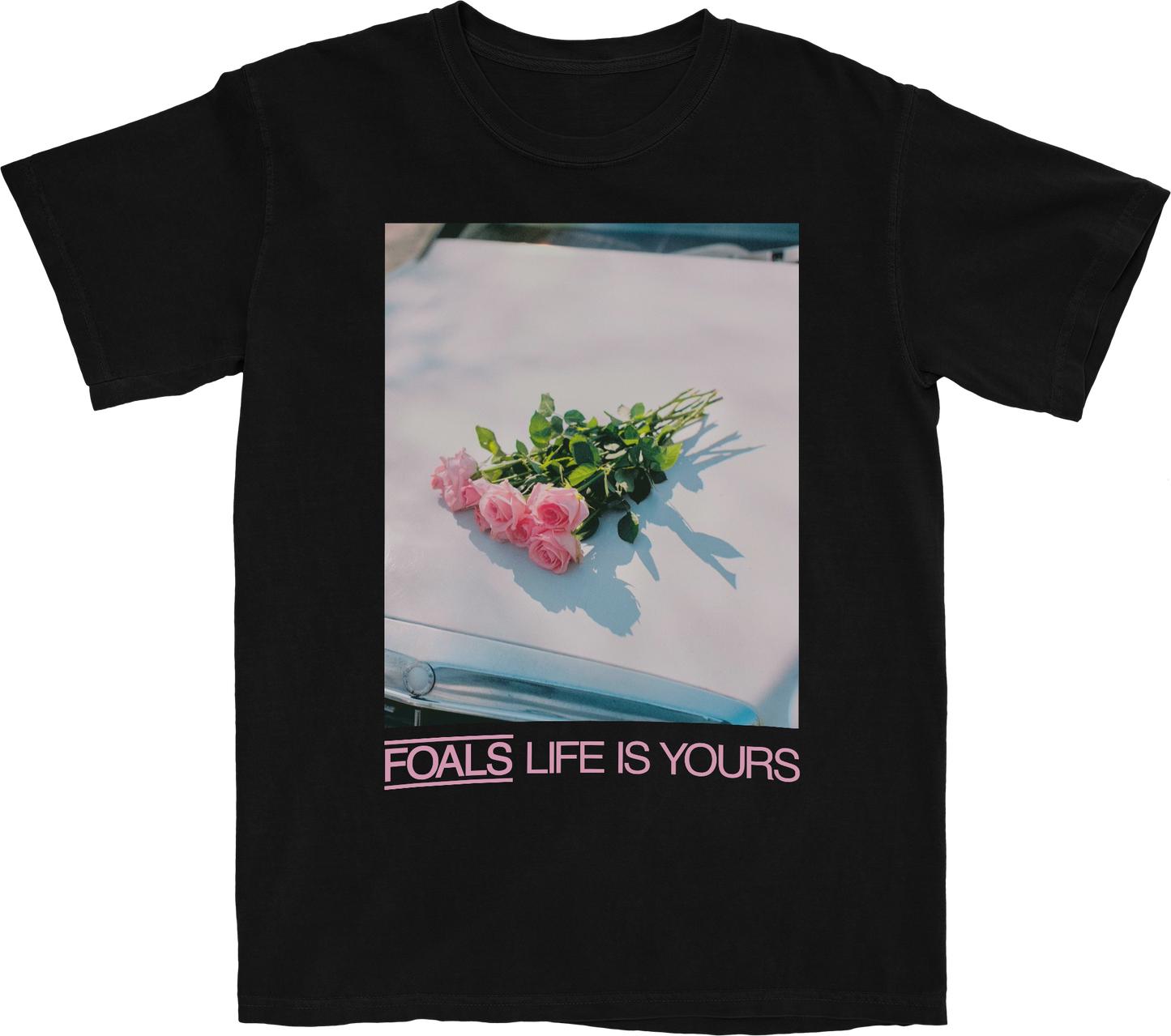 LIFE IS YOURS T-shirt Black