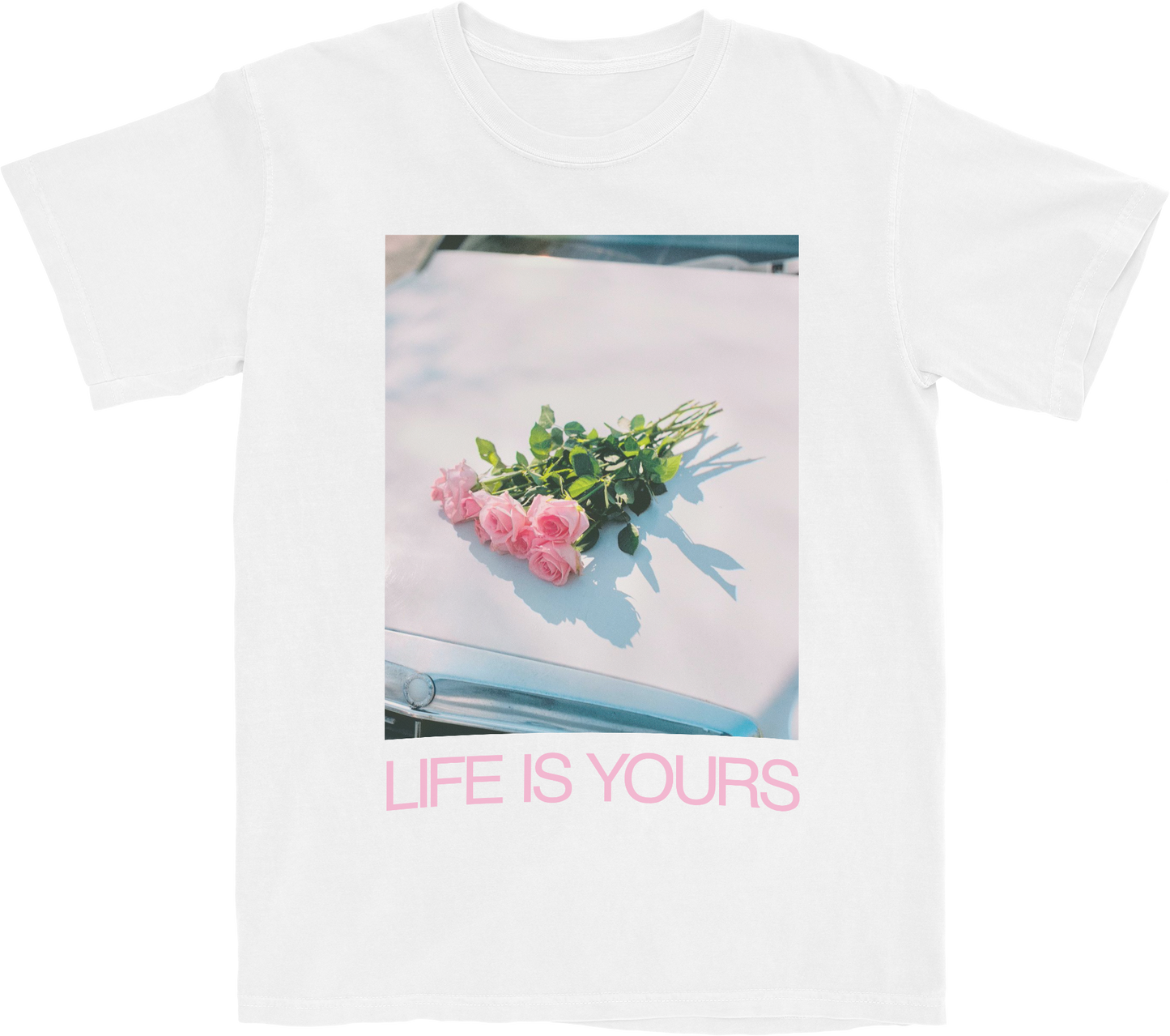 LIFE IS YOURS T-shirt White