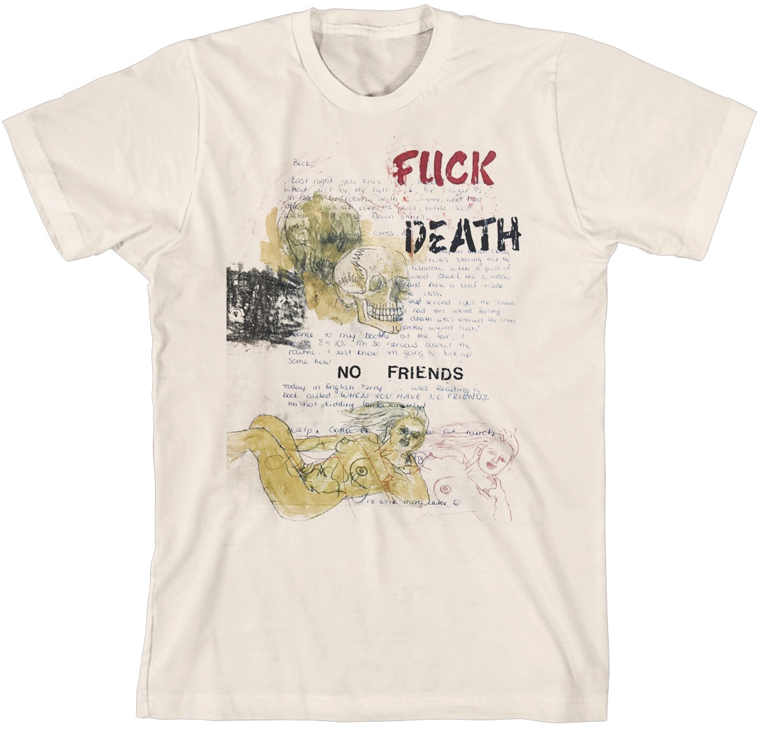 Fuck Death No Friends T-shirt – Warner Music Store