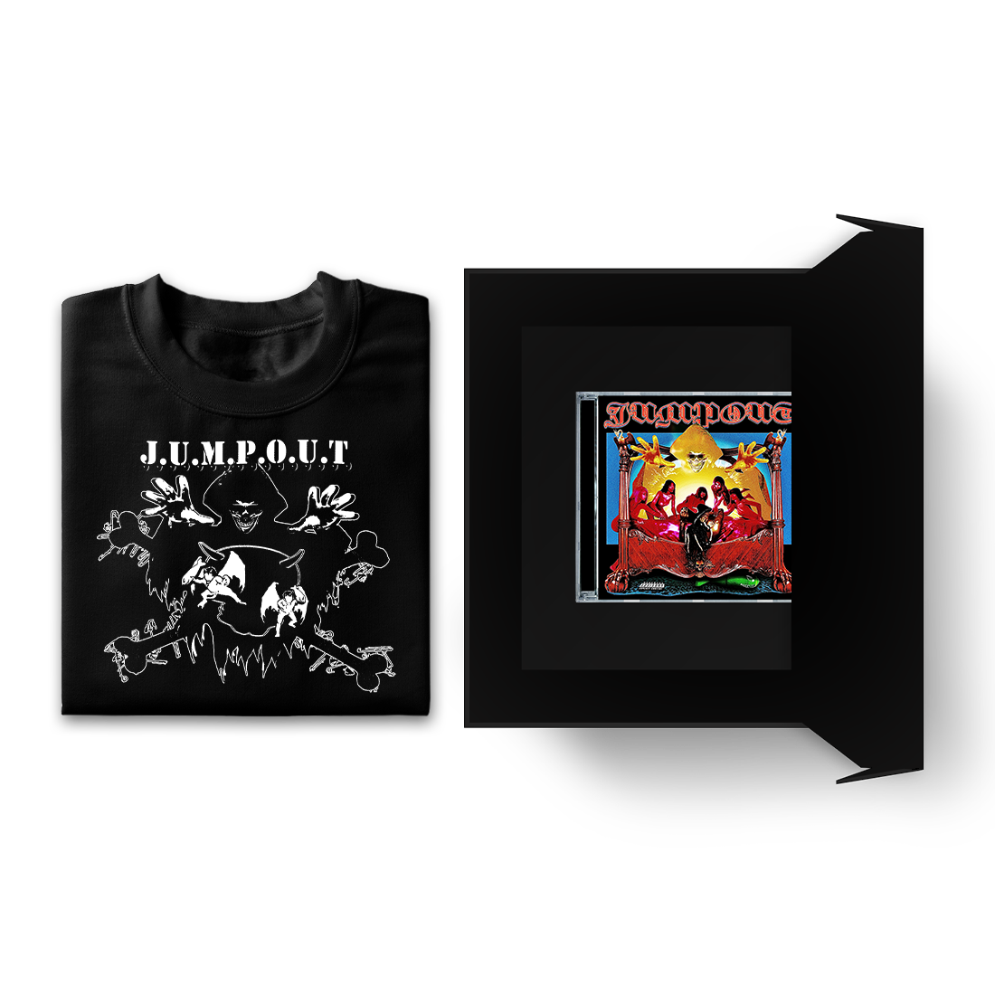 Jump Out Black T-Shirt Box Set