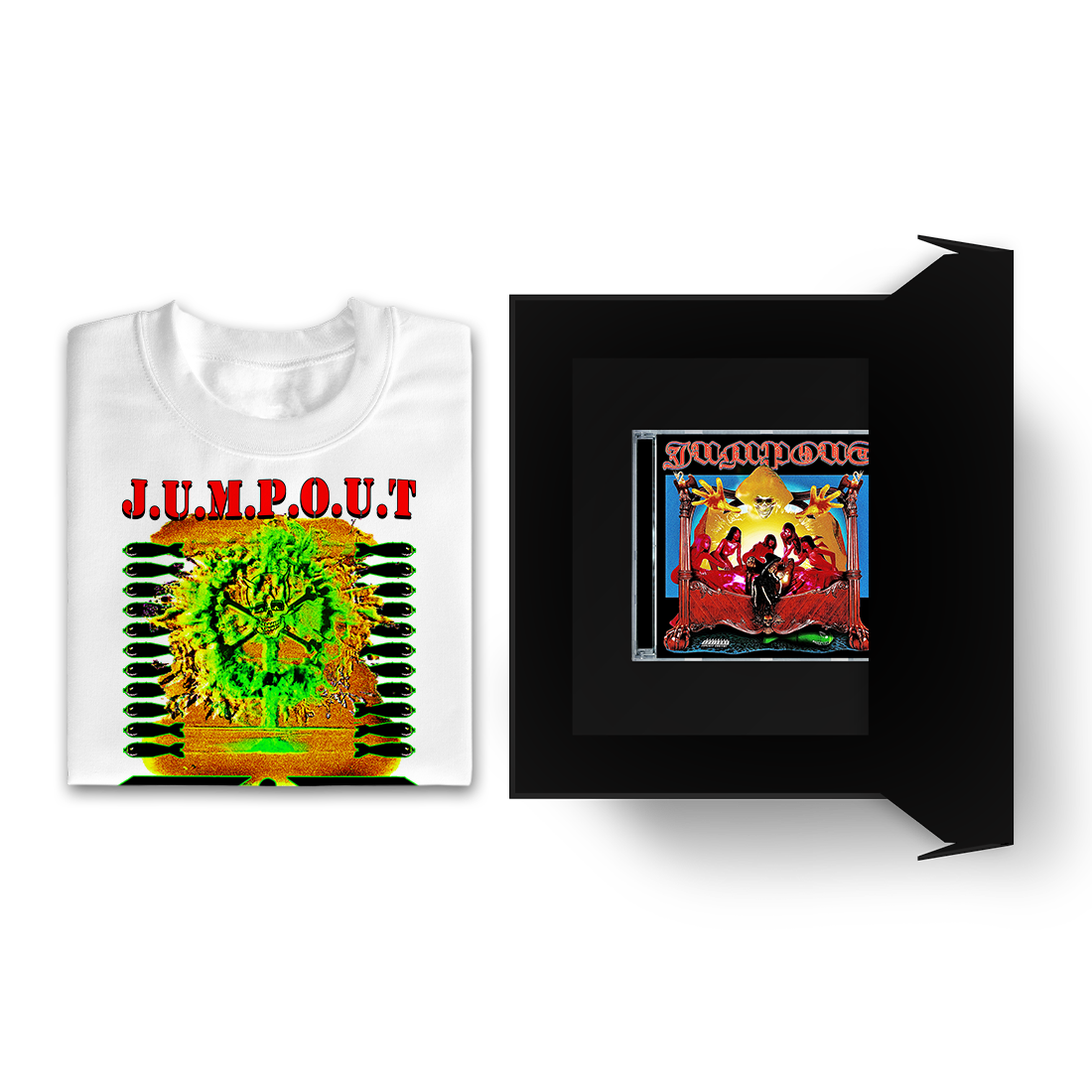 Jump Out White T-Shirt Box Set