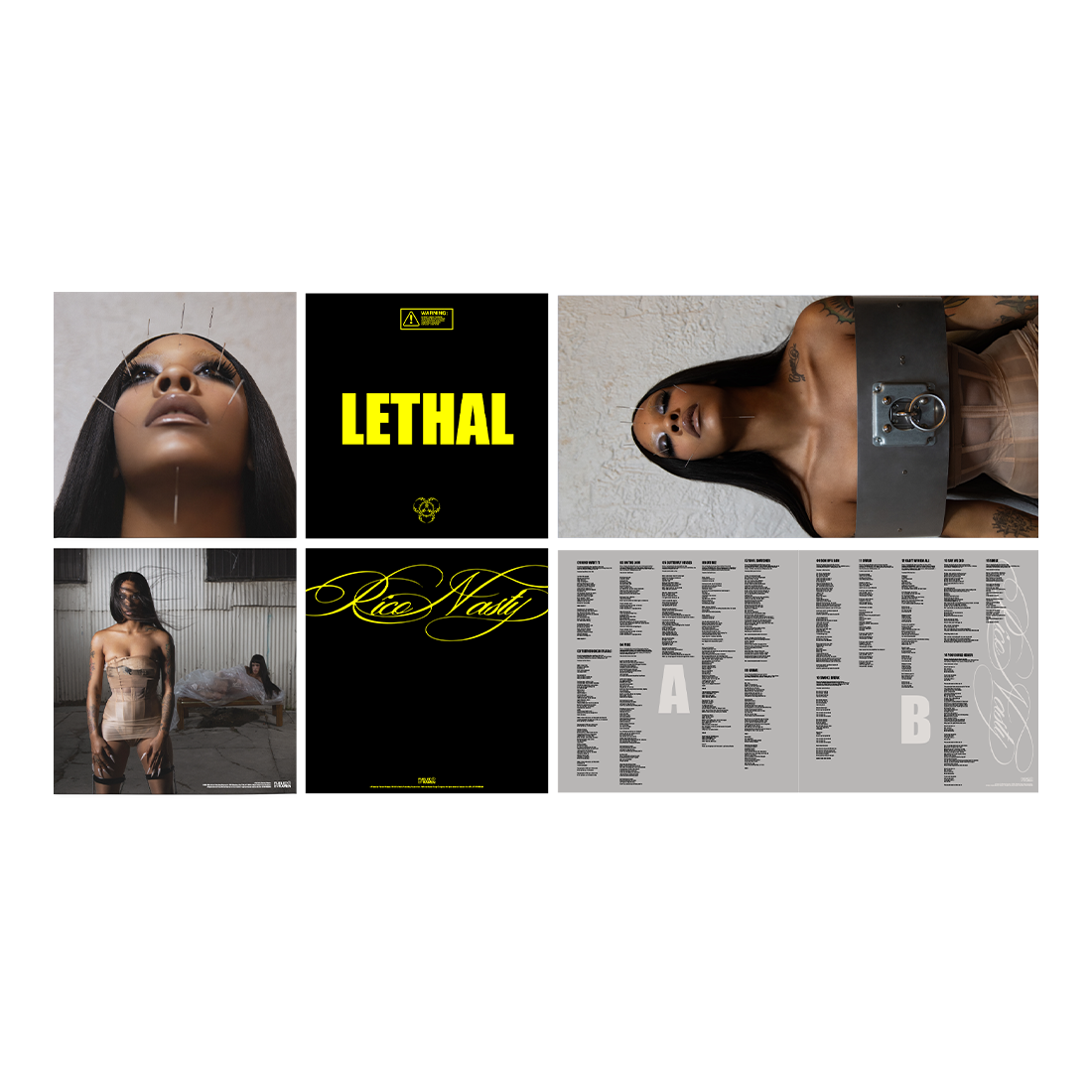Lethal Neon Yellow Sawblade Vinyl