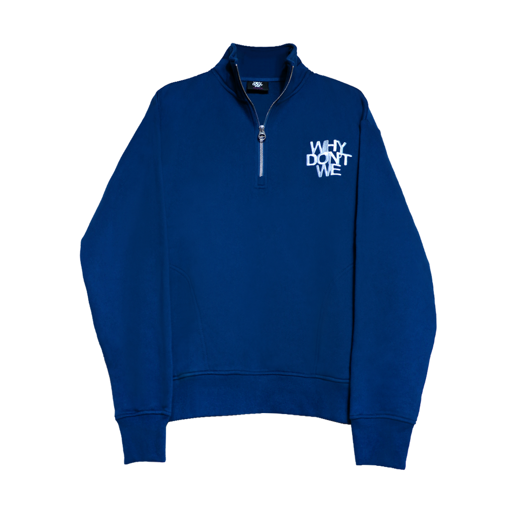 Why Don't We Quarter Zip Fleece (Navy)