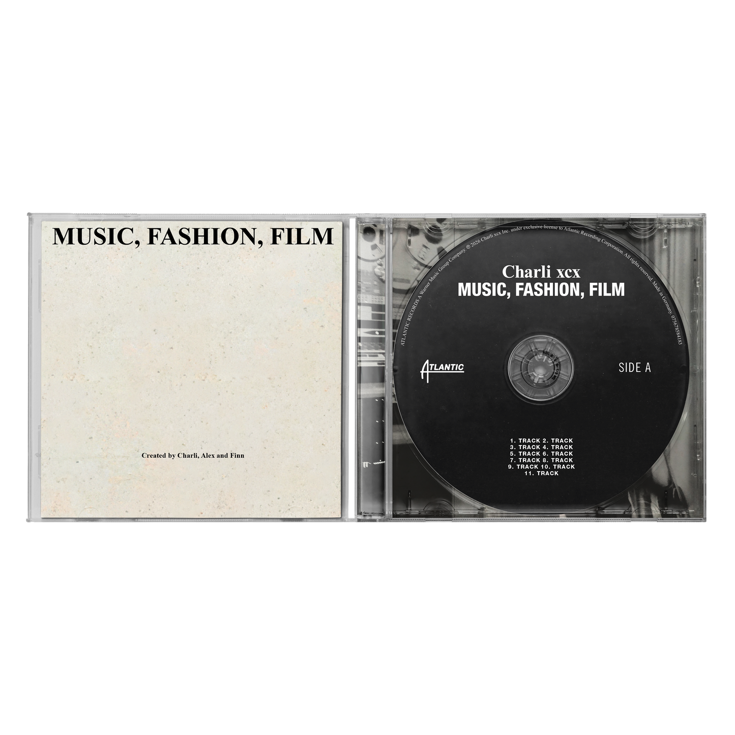 Music, Fashion, Film - CD