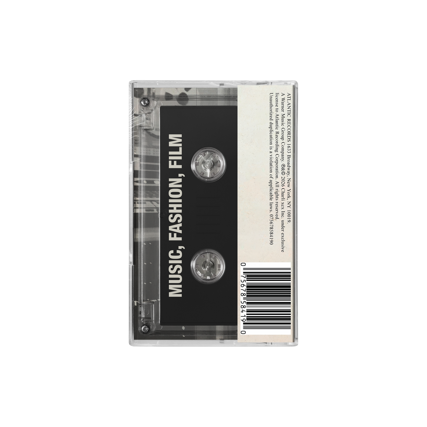 Music, Fashion, Film - Cassette
