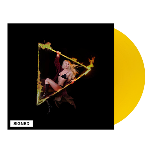 ‘Don’t Click Play’ Signed Translucent Yellow Vinyl