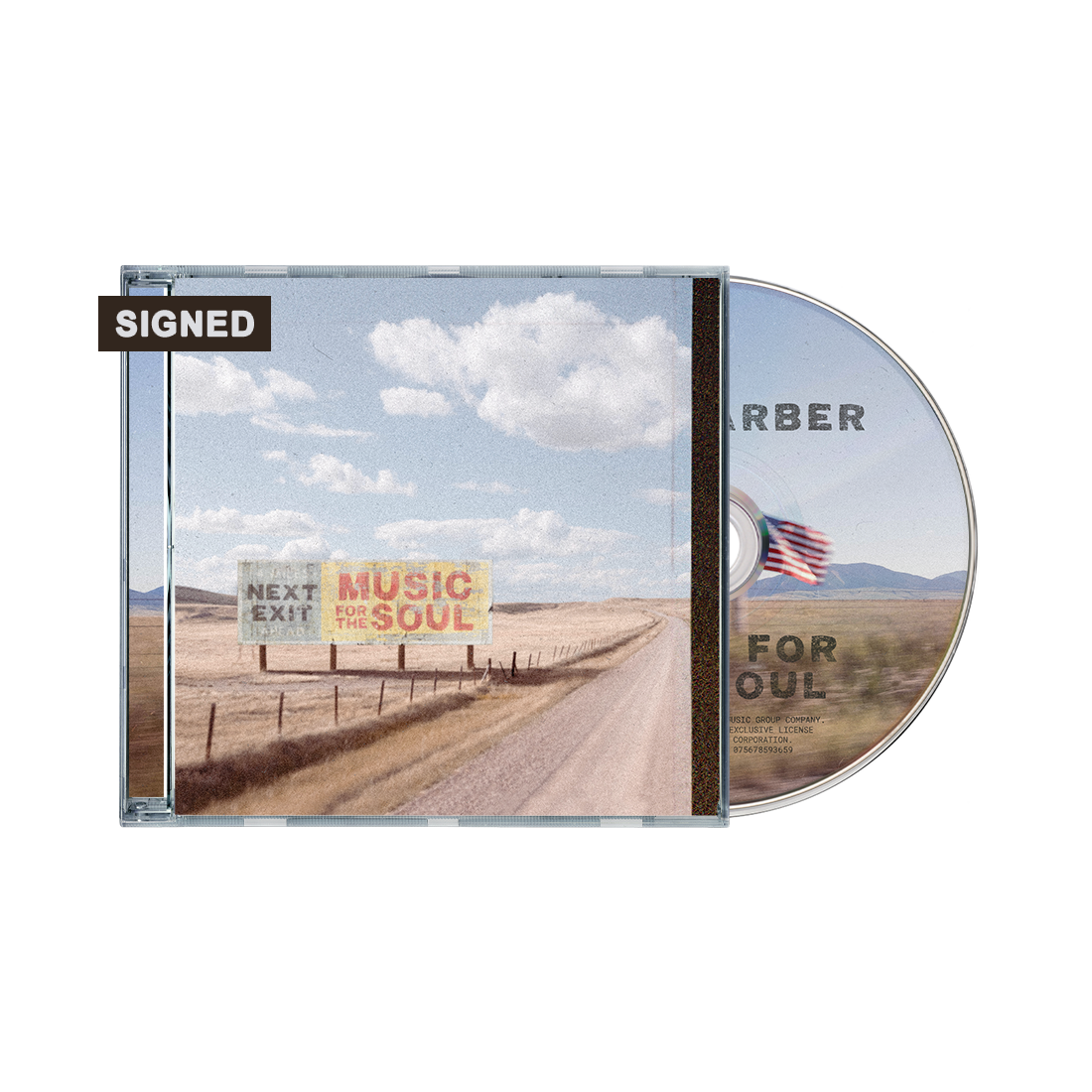 Music for the Soul (EP) CD w/ Signed Insert