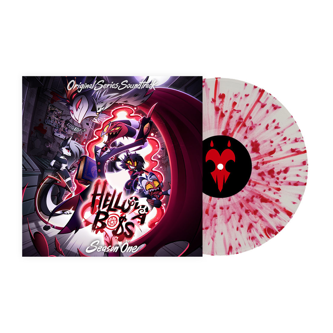 Helluva Boss: Season 1 (Original Soundtrack) Blood Splatter Vinyl Helluva Boss: Season 1 (Original Soundtrack) Blood Splatter Vinyl