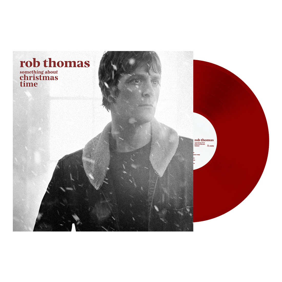 Something About Christmas Time Red Vinyl