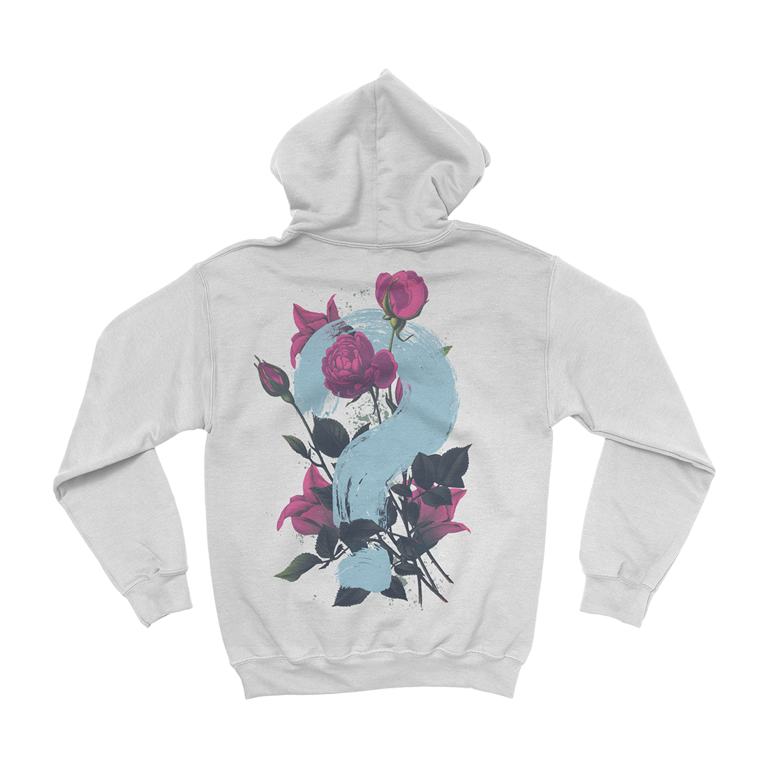 Flower Square Pullover Hoodie
