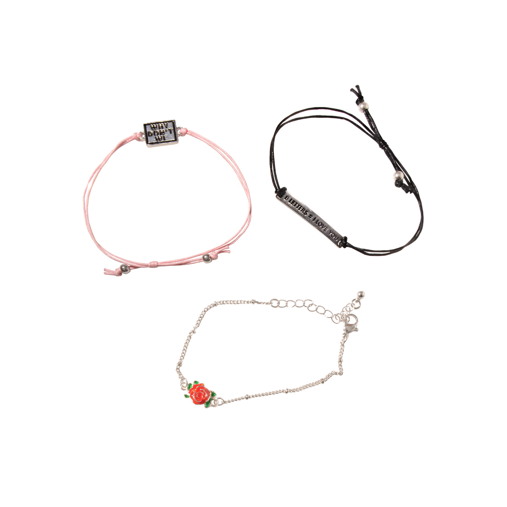 8 Letters Bracelet Set