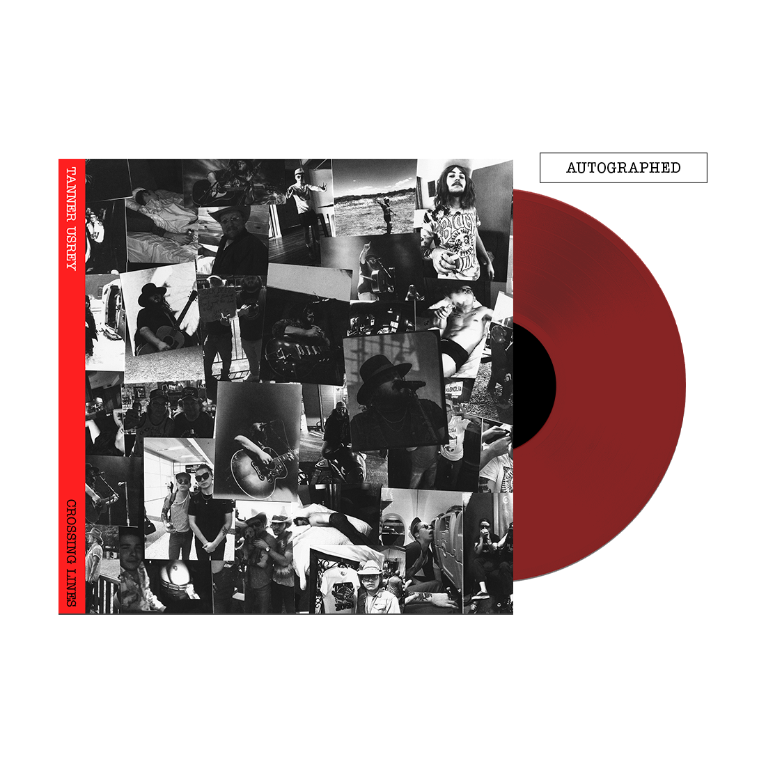 Tanner Usrey 'Crossing Lines' Signed Double LP