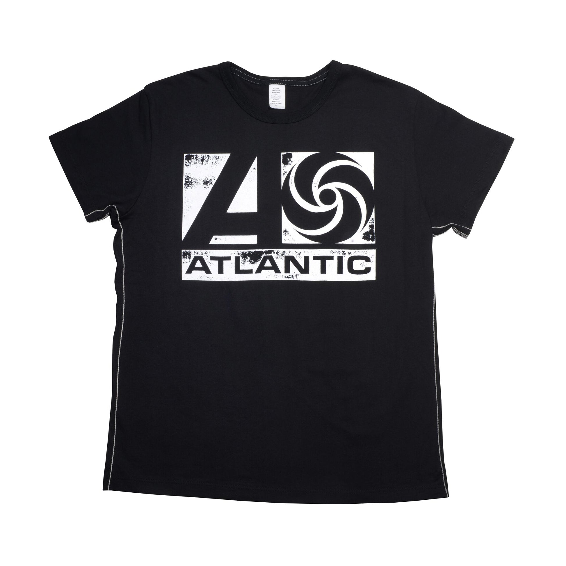 Atlantic Records Logo T-Shirt (Black & White)