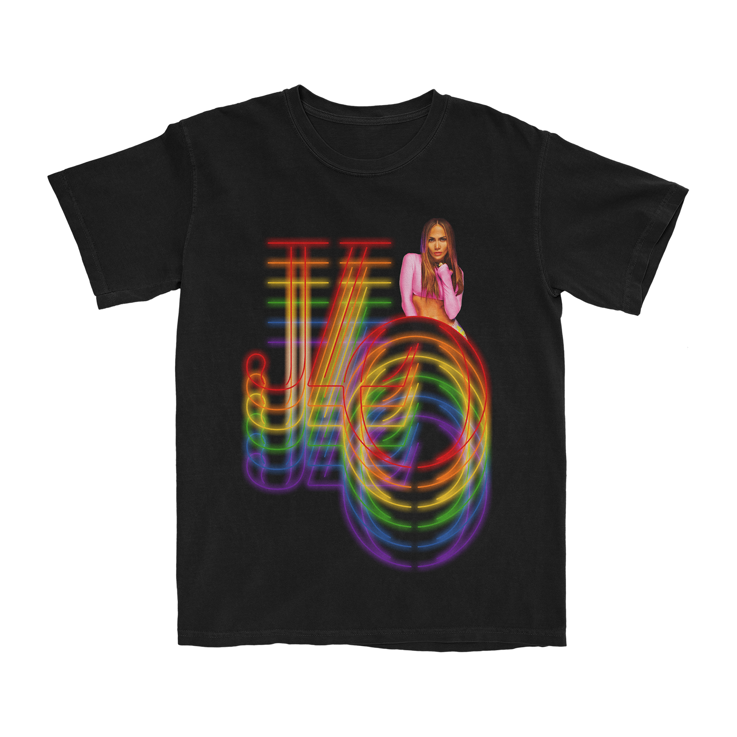 JLO Rainbow Repeat T-Shirt