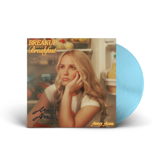 Breakup Over Breakfast SIGNED Baby Blue Vinyl