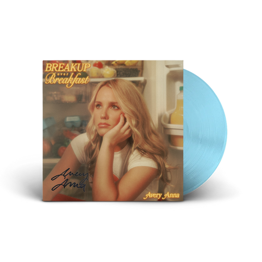 Breakup Over Breakfast SIGNED Baby Blue Vinyl