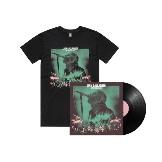 Liam Gallagher MTV Standard Vinyl + Exclusive T-Shirt