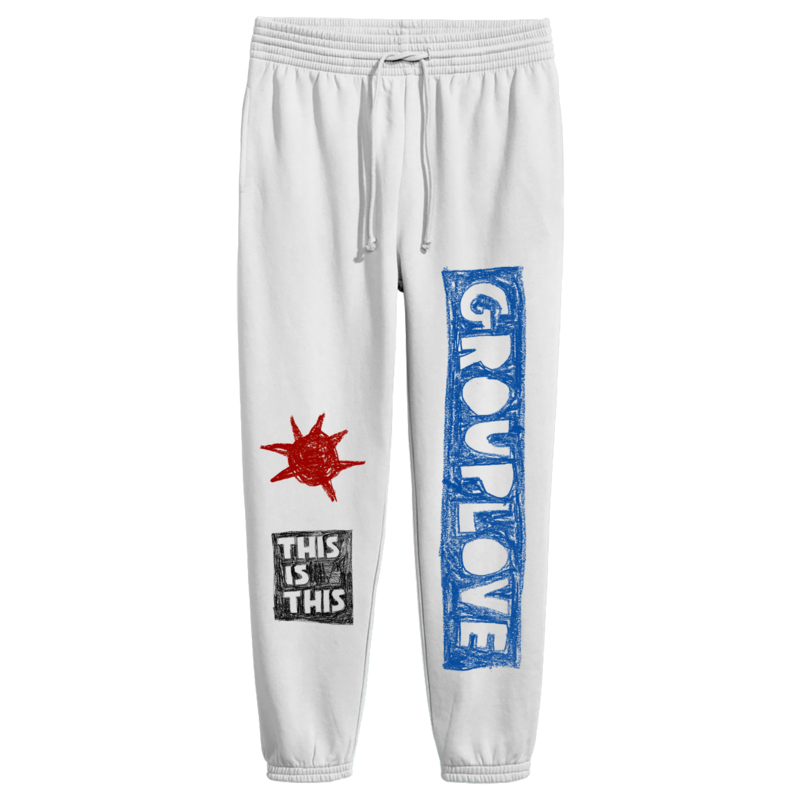 This Sun Sweatpants (White)