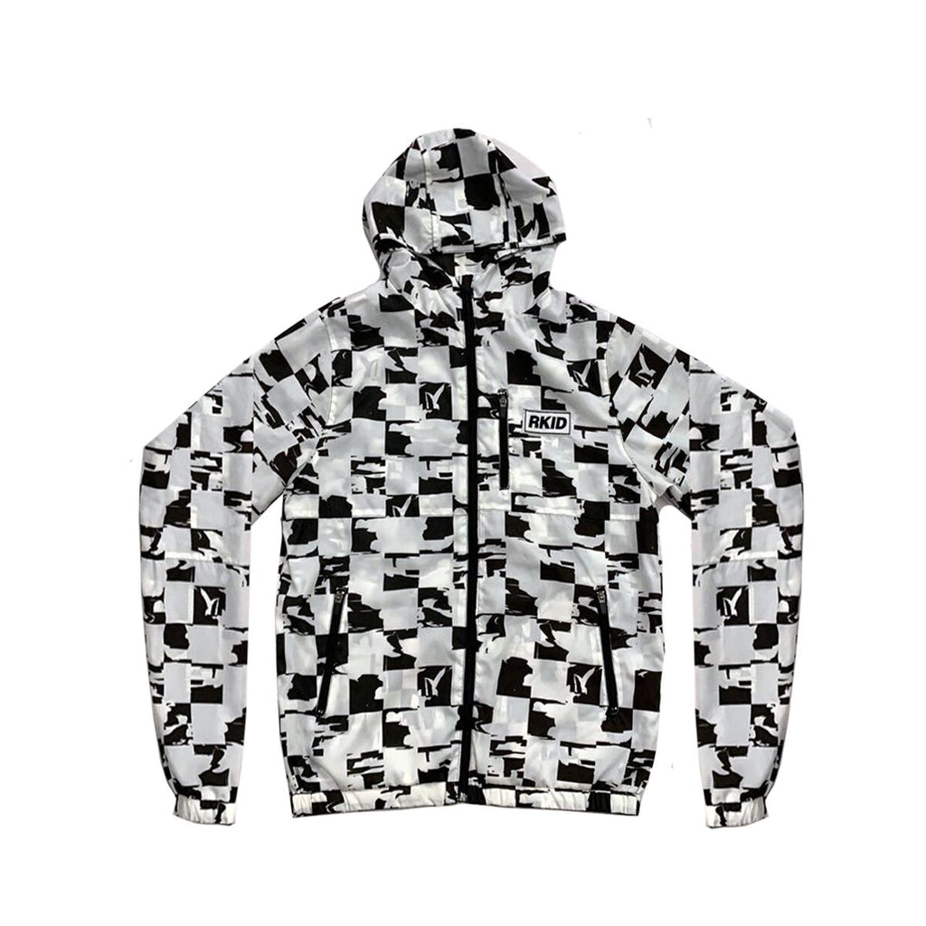 RKID Check Reversible Windbreaker Black/White