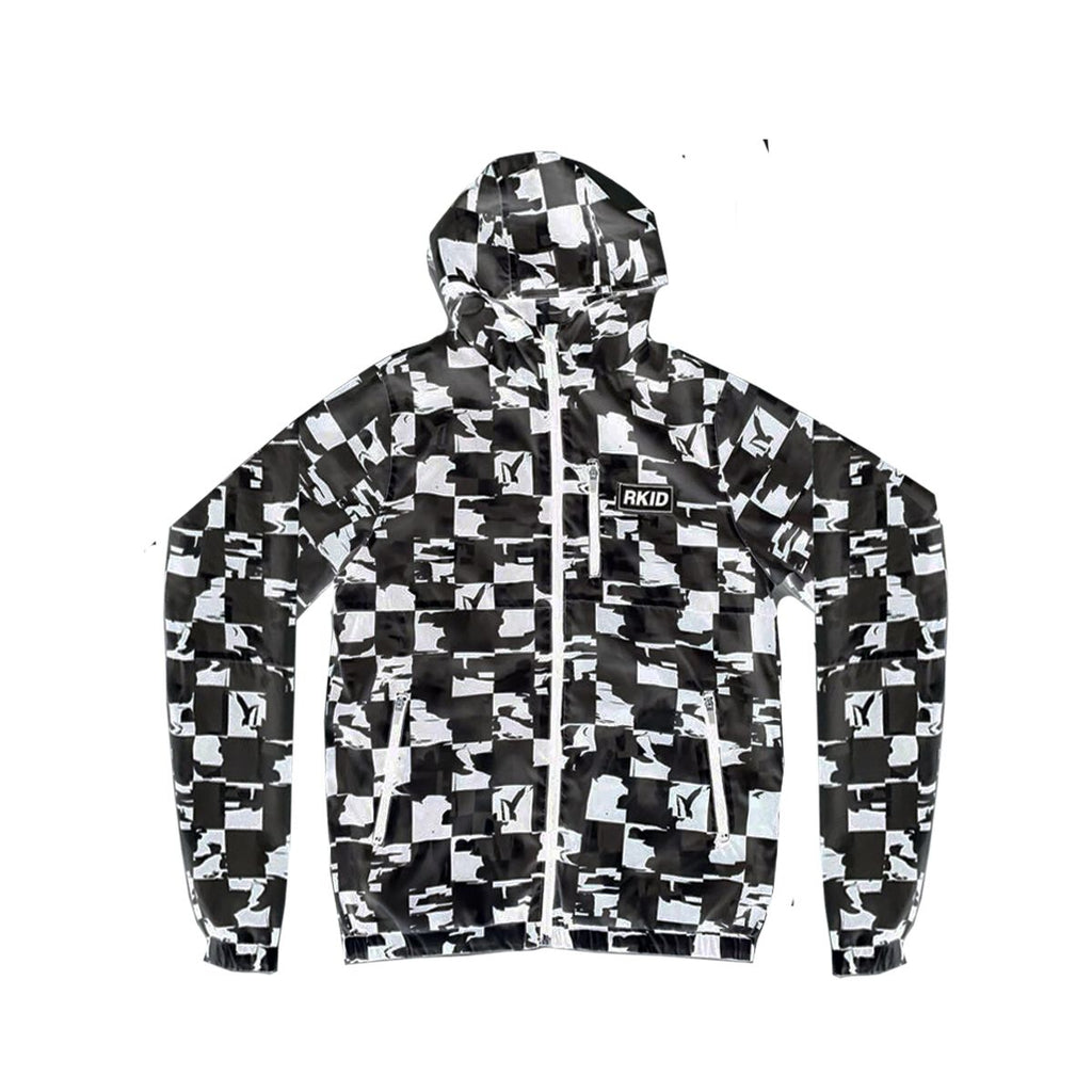 RKID Check Reversible Windbreaker Black/White