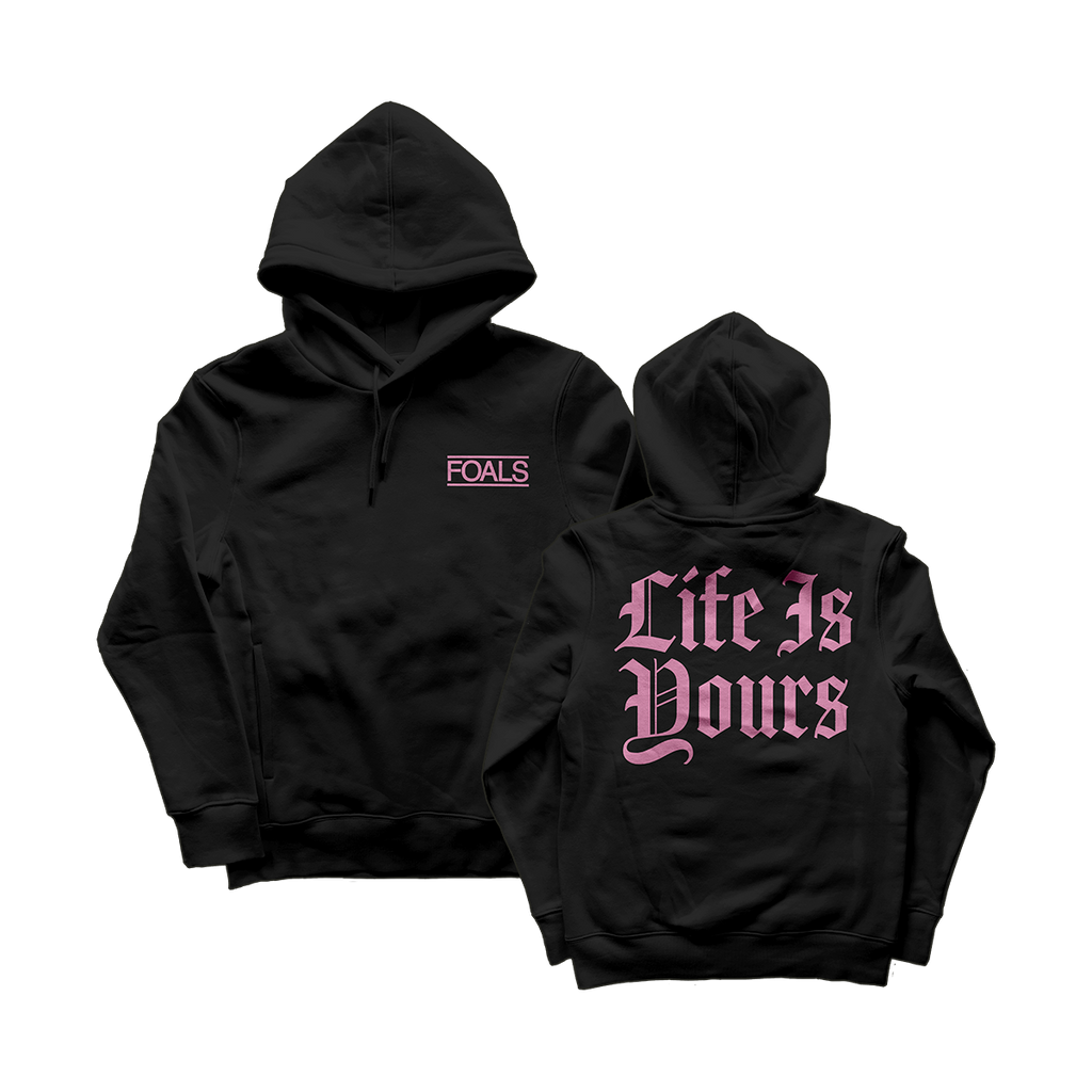 Life Is Yours Gothic Logo Hoodie