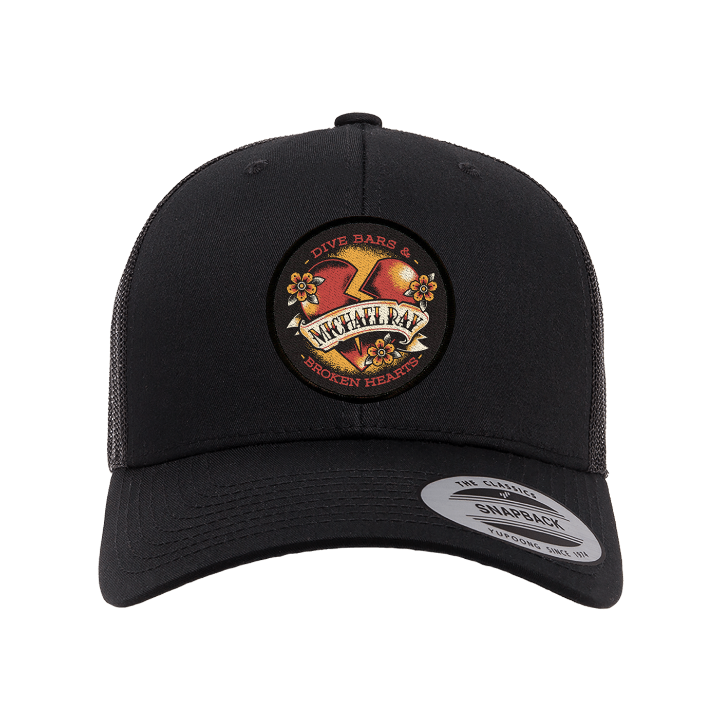 Dive Bars & Broken Hearts Patch Trucker Hat