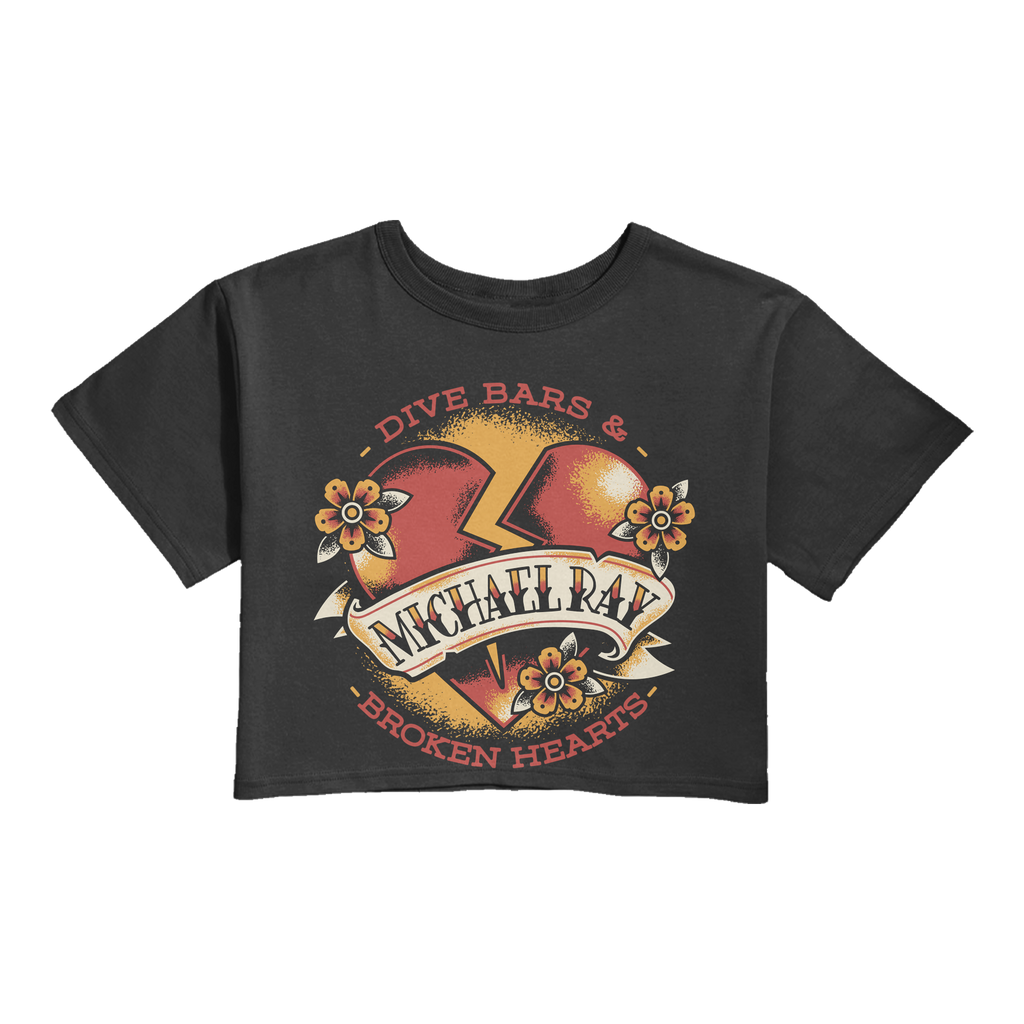 Dive Bars & Broken Hearts Ladies Crop