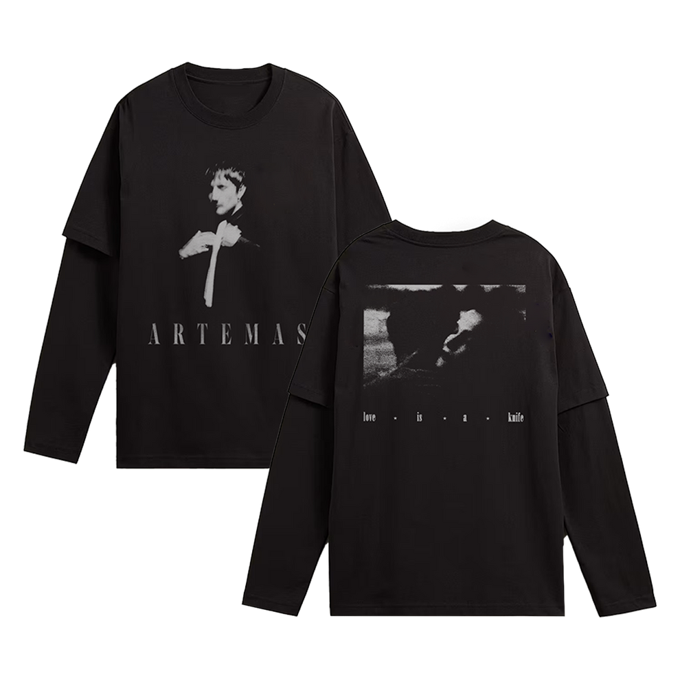 Love Is A Knife Twofer T-Shirt Black – Warner Music Store