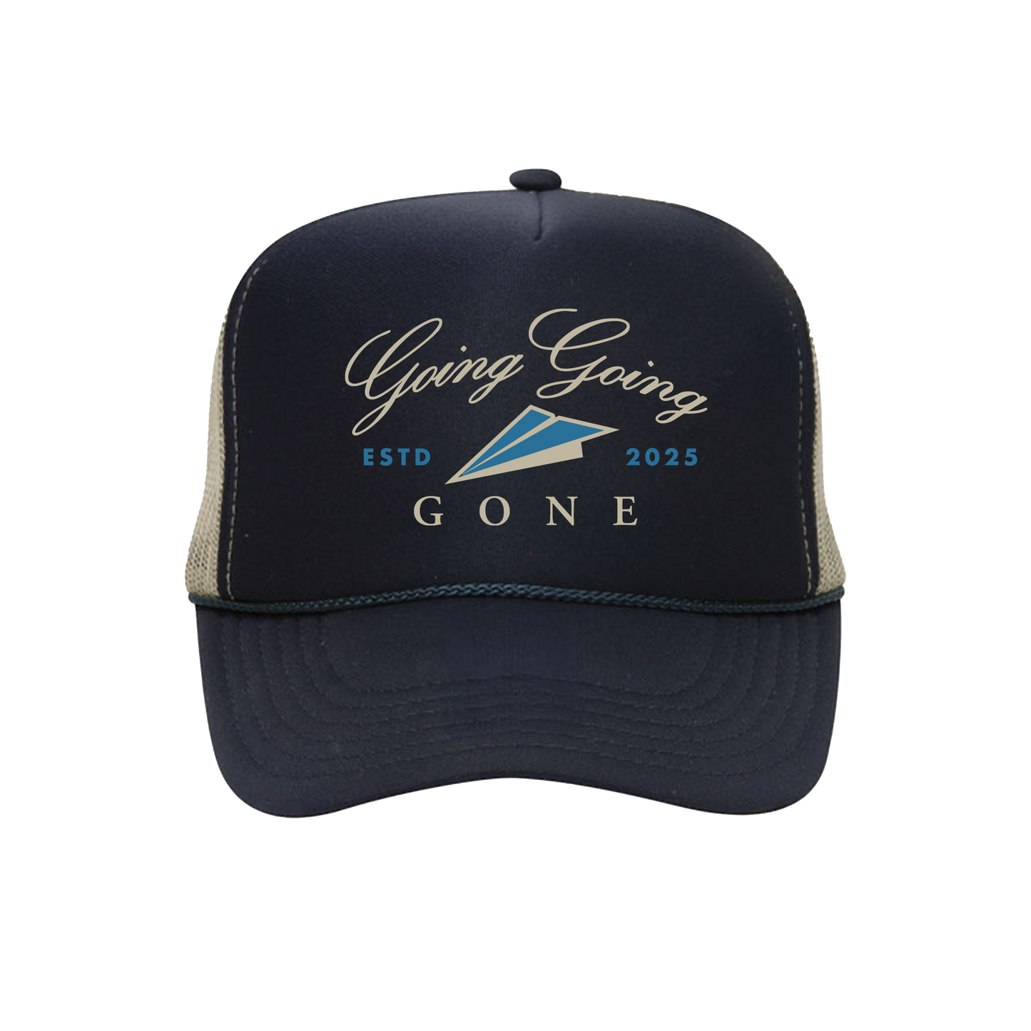 Going Going Gone Trucker Hat