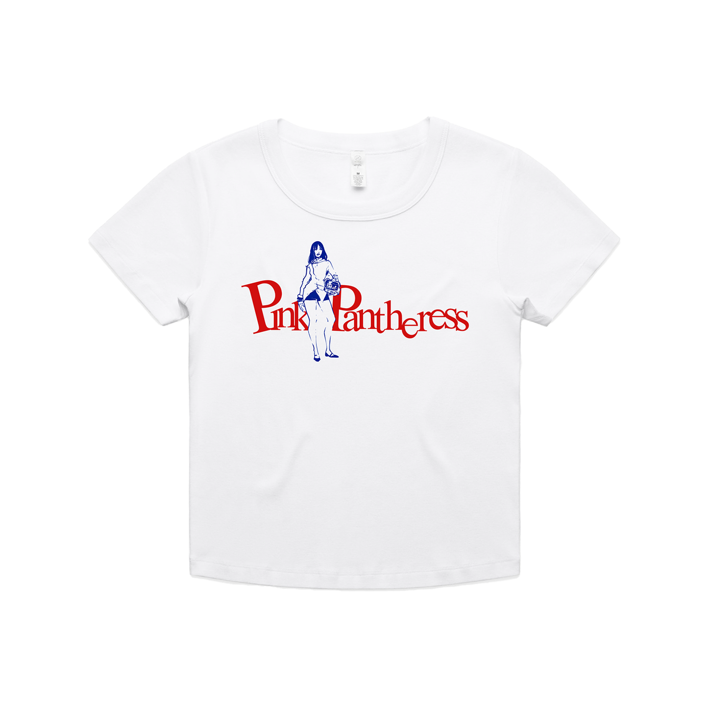 Fancy That' Baby Tee White