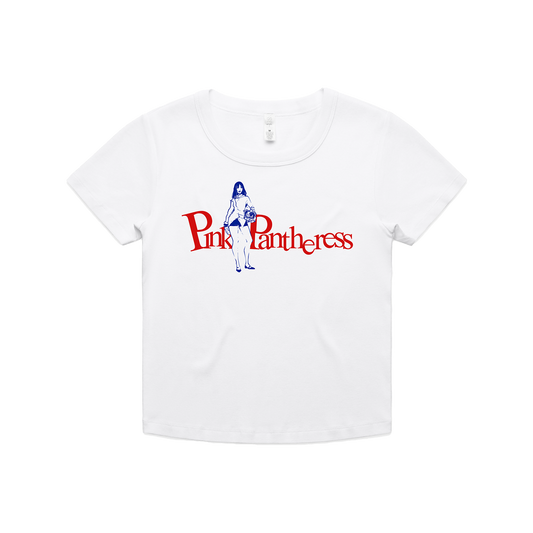 Fancy That' Baby Tee White