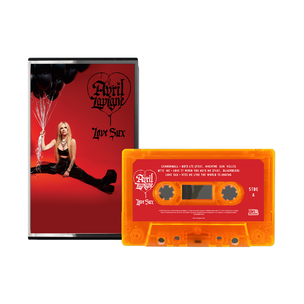 Love Sux Exclusive Transparent Bright Orange Cassette