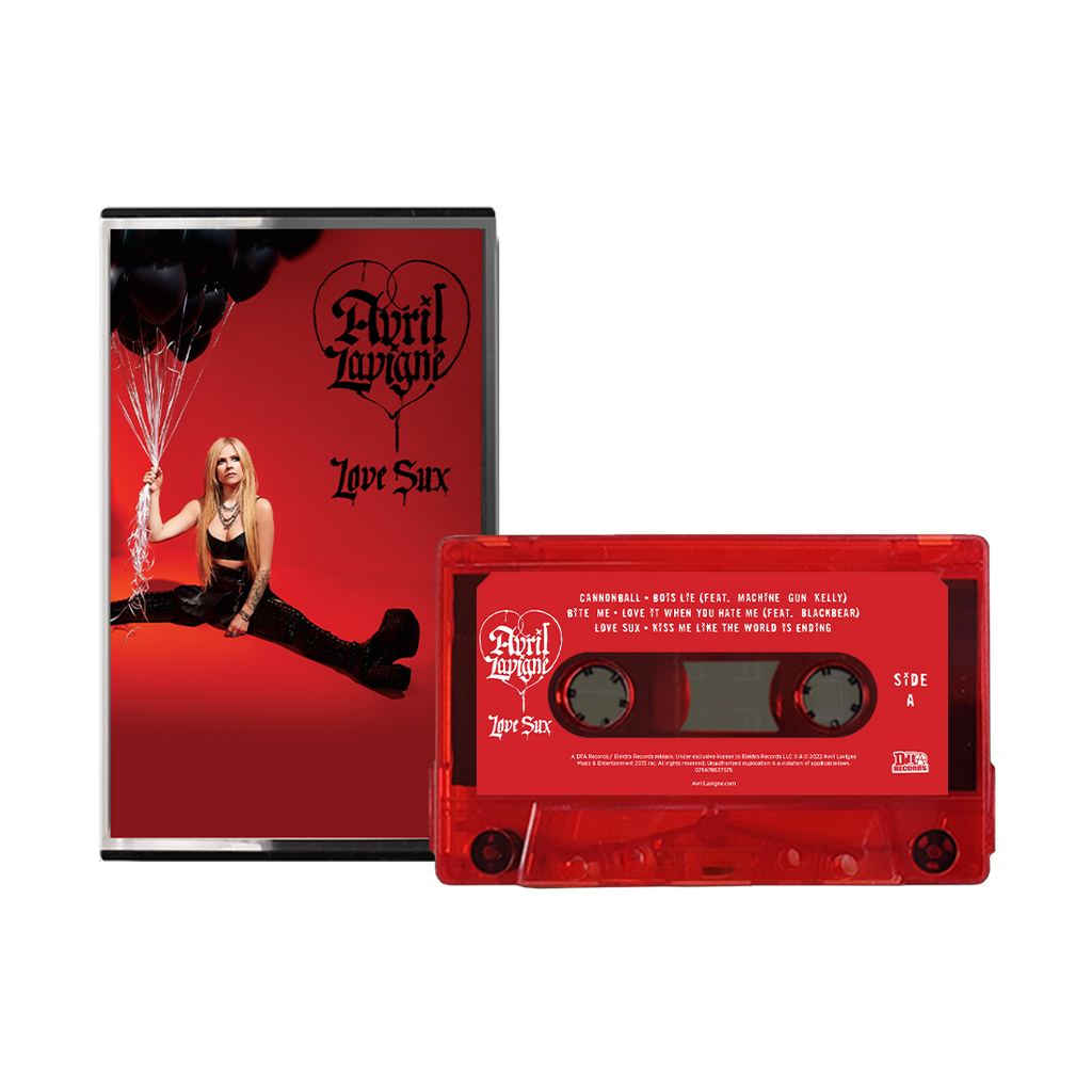 Love Sux Exclusive Transparent Red Cassette
