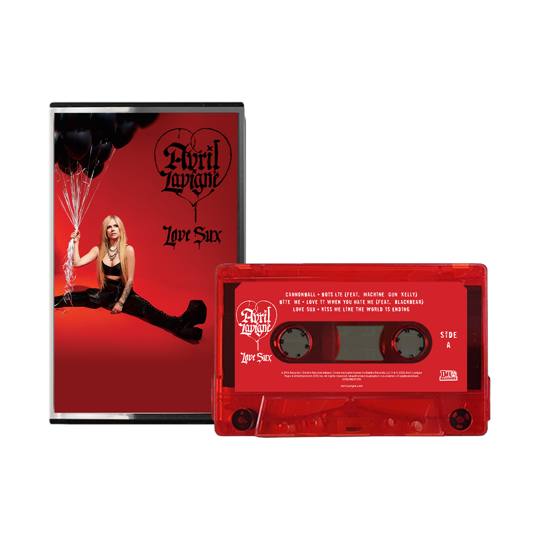 Love Sux Exclusive Transparent Red Cassette – Warner Music Store