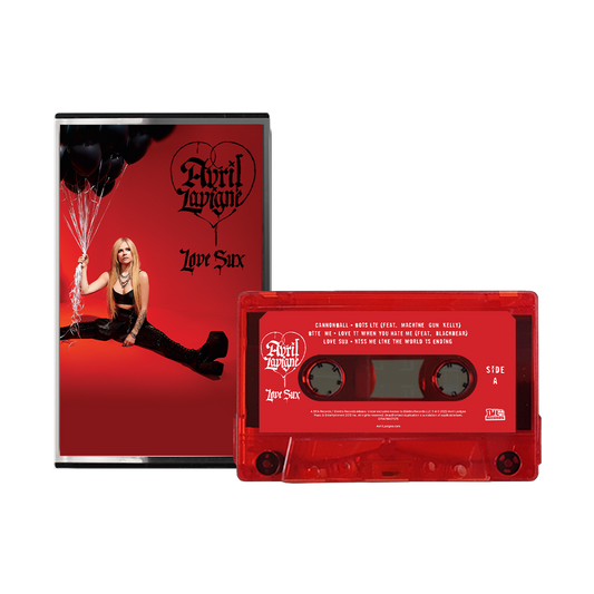 Love Sux Exclusive Transparent Red Cassette