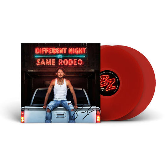 Different Night Same Rodeo - Limited Edition Signed Translucent Ruby Vinyl
