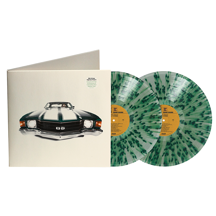Billy Strings - Highway Prayers Spotify Fans First Evergreen & Cola Bottle Clear Splatter Vinyl 2LP