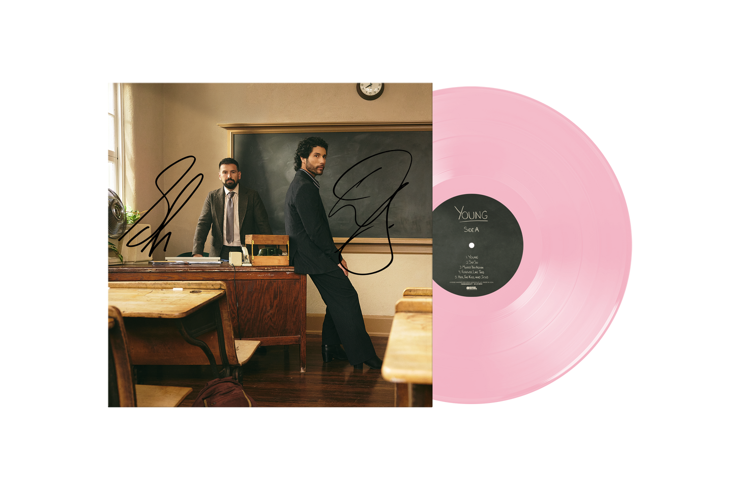 Young Eraser Pink Vinyl (Signed)