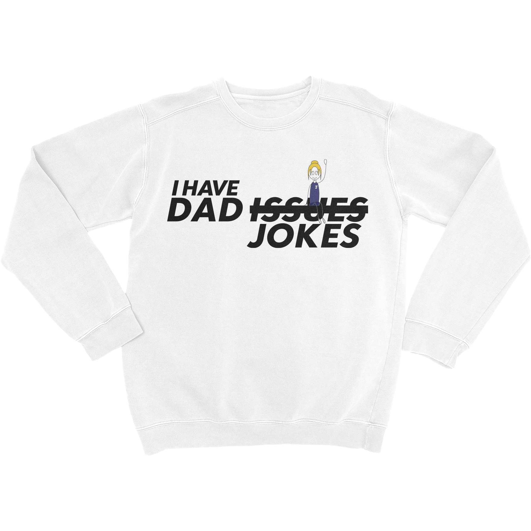 Dad Jokes Crewneck