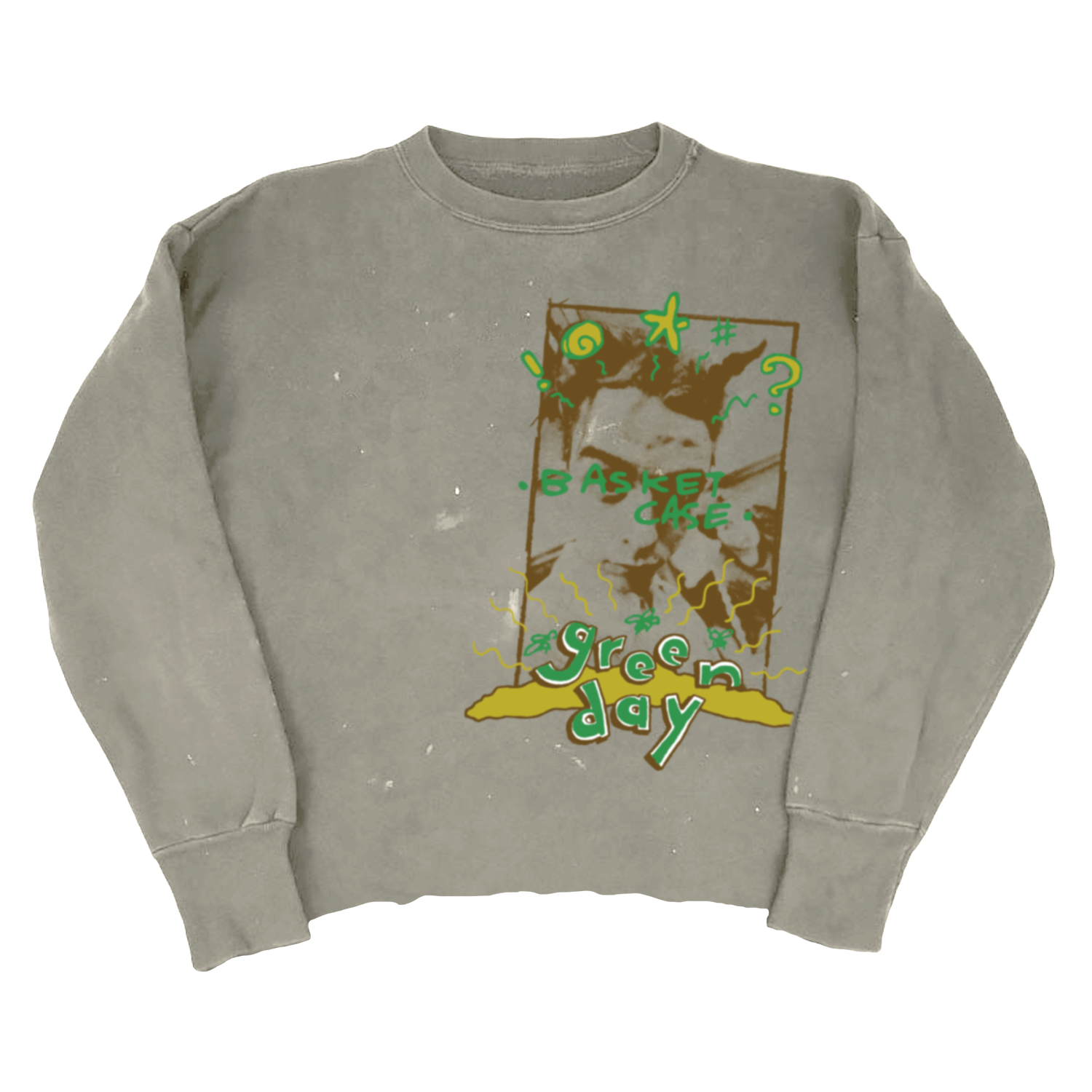 Dookie Basket Case Cropped Crewneck