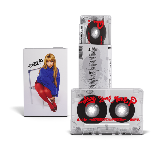 'Fancy Some More?' Clear & Grey Cassette